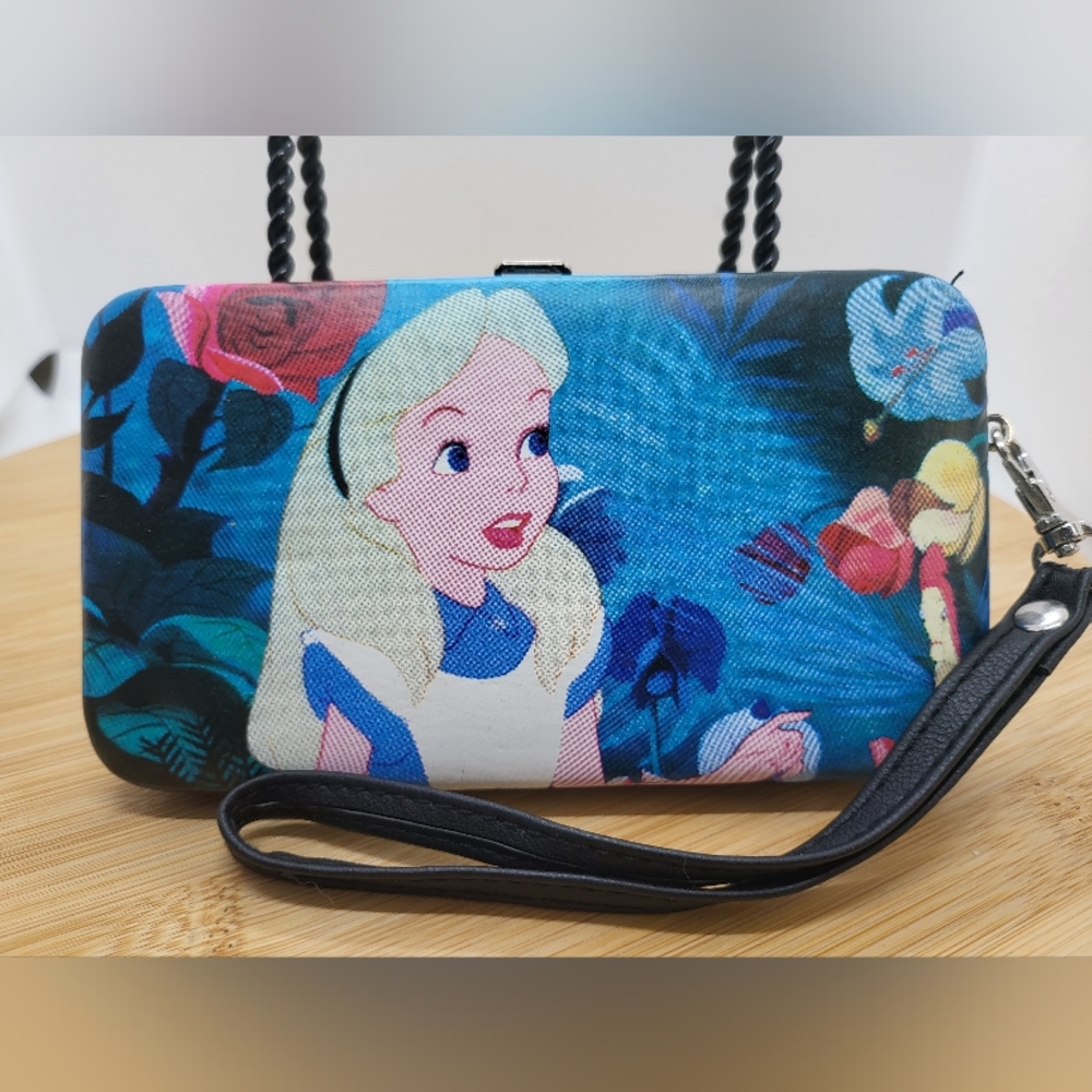 Alice in Wonderland Loungefly Disney Tech Case Wallet for iPhone